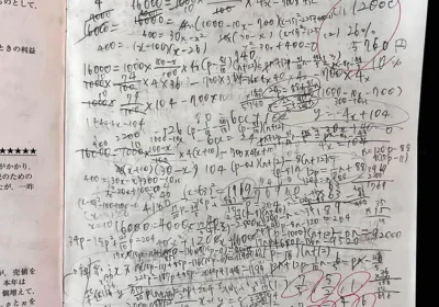 解答を導き出すまで、真っ黒になるまでテキストを埋めて力技で解いていたため、SAPIXの髙橋先生や国語の先生に、「ゴリゴリの努力型」と言われていました（Sさん）