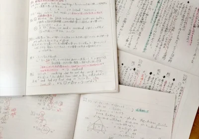 解き直しノートには、どこをどう間違えたのか、正解はなぜ正しいのかという根拠も丁寧に書き込むようにしていました
