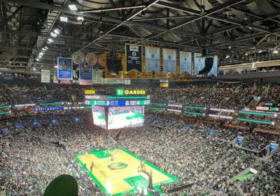全米トップクラスのボストンセルティックスの試合をホームのTD Gardenで観戦